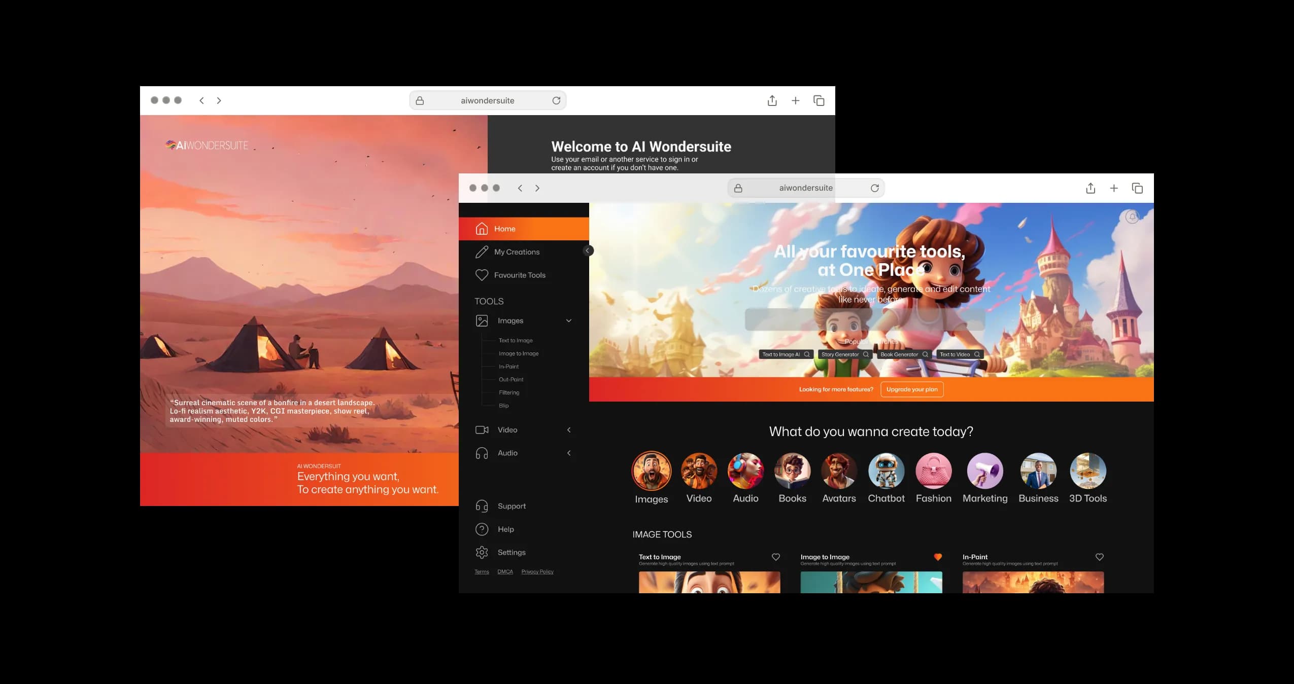SoftBuilders Software Design LLC : AI Wondersuite: Unleashing Creativity with AI-Powered Tools