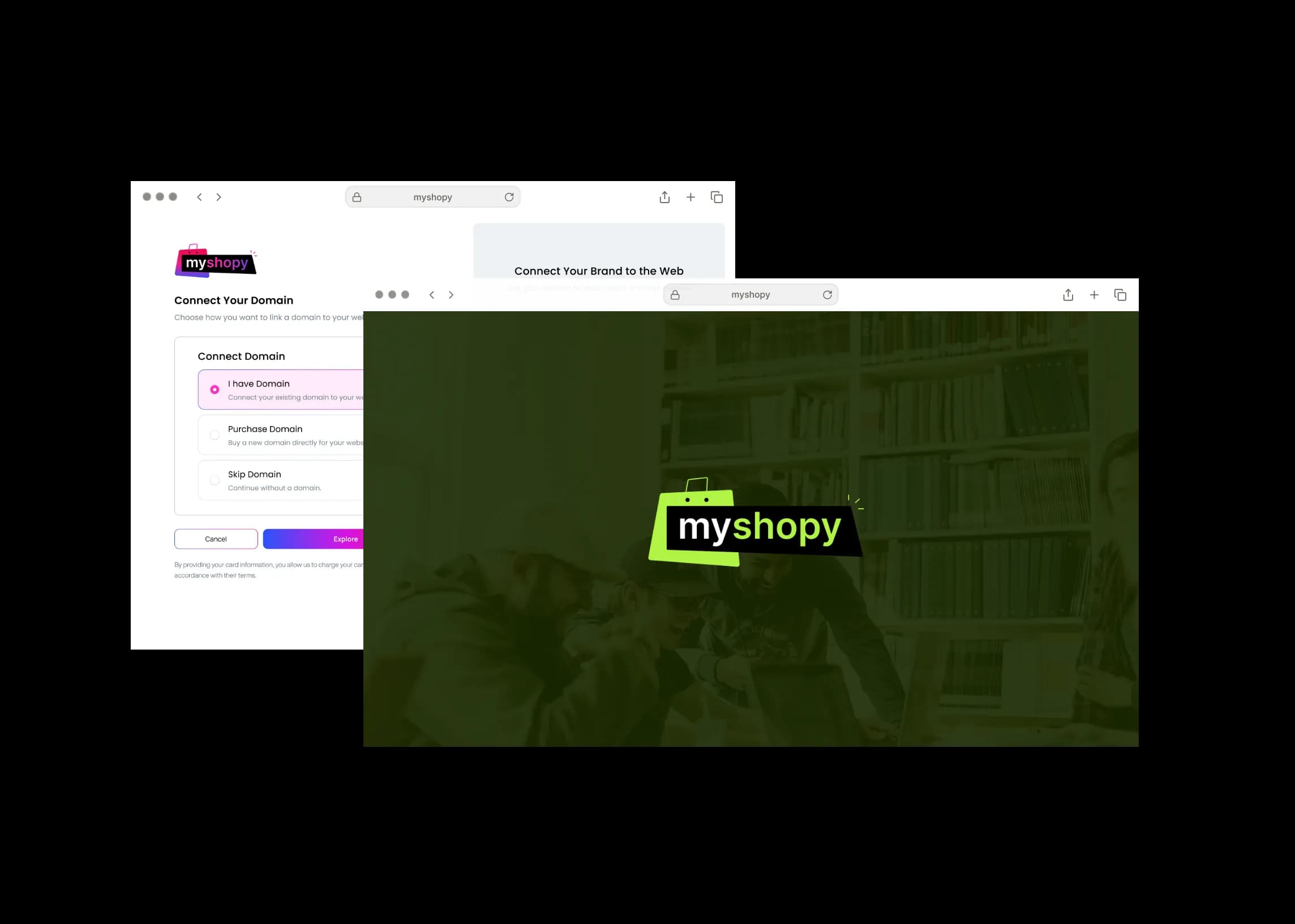 SoftBuilders Software Design LLC : My Shopy: Empowering Seamless Domain and E-Commerce Solutions